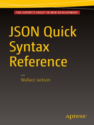cover image of JSON Quick Syntax Reference